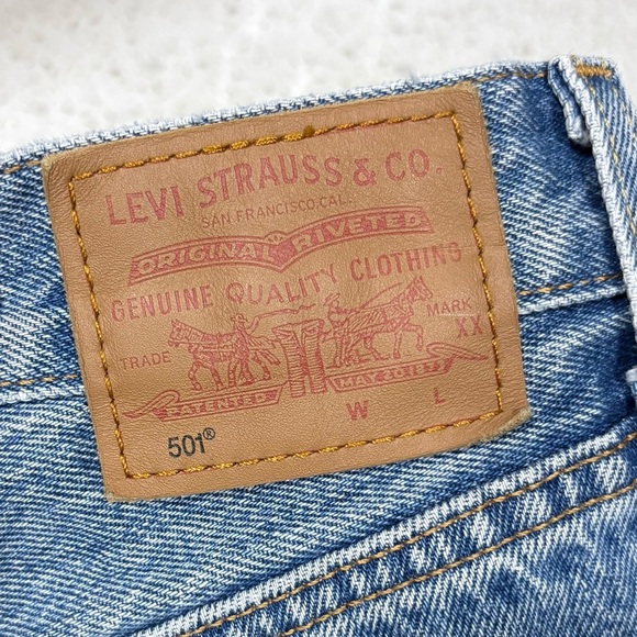 Levi’s 501 90’s women’s jeans denim shorts - Picture 8 of 8